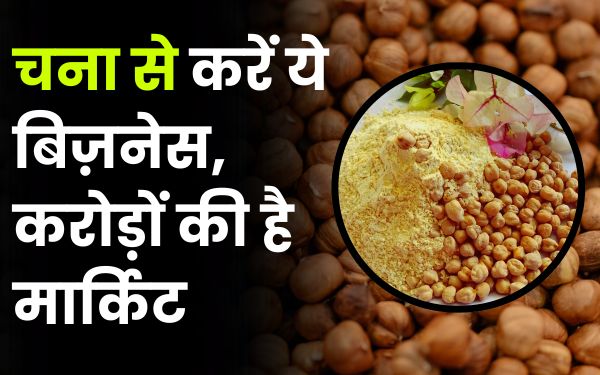 चना से करें ये बिज़नेस, करोड़ों की है मार्किट!